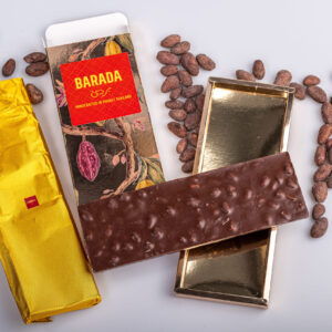 70% Dark chocolate with raisin. 100g