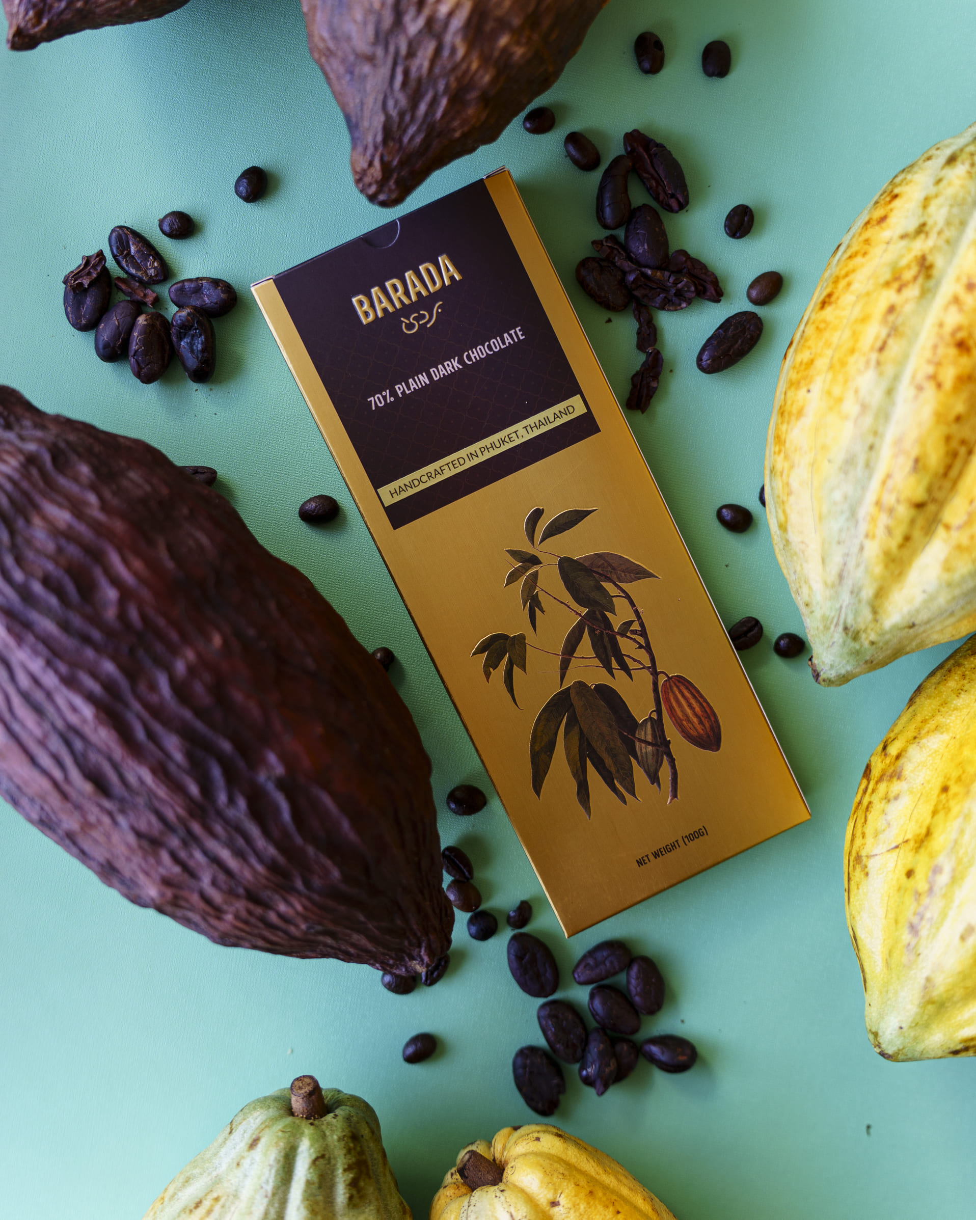 HANDCRAFTED LUXURY CHOCOLATE. MADE IN PHUKET, THAILAND