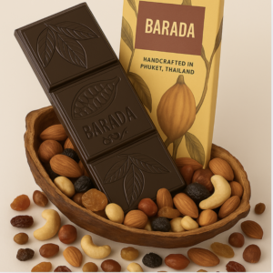 Dark Chocolate with Fruits and Nuts